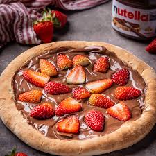 Pizza Morango Com Nutella